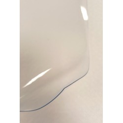 nappe transparente 180 cm de large epaisseur 40/100ème